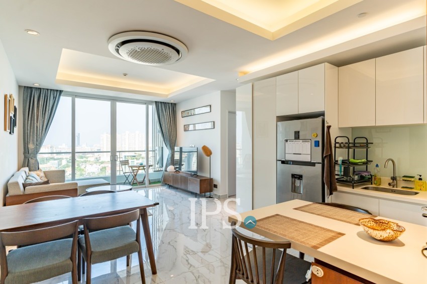 2 Bedroom Condo For Rent - J Tower 2, BKK1, Phnom Penh