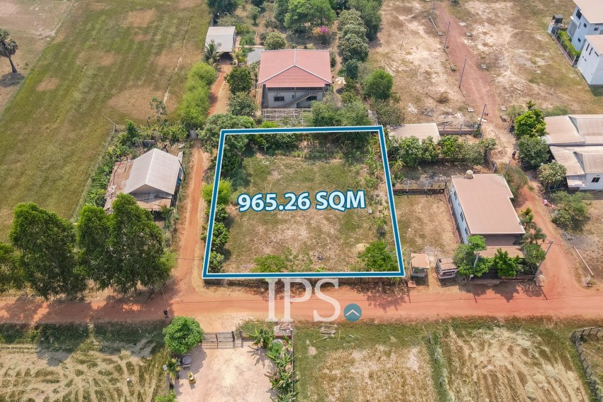 965 Sqm Land For Sale - Chreav, Siem Reap