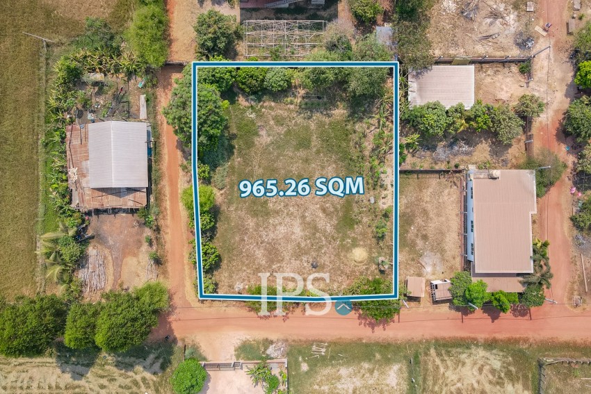 965 Sqm Land For Sale - Chreav, Siem Reap