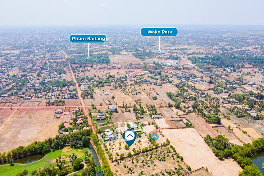 Land For Sale - Next to Golf Course, Svay Dangkum, Siem Reap