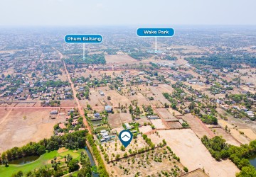 Land For Sale - Next to Golf Course, Svay Dangkum, Siem Reap thumbnail