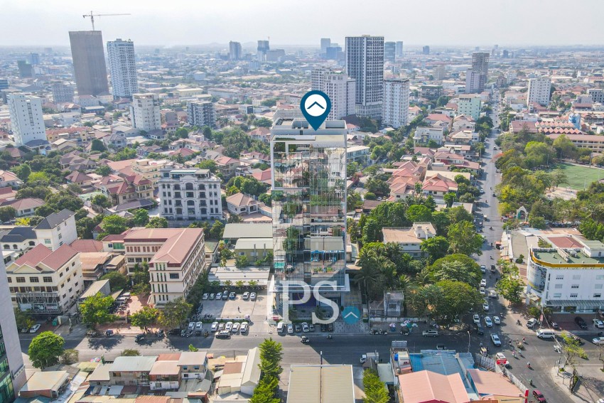 641 Sqm Office Space For Rent - Boeung Kak 2, Phnom Penh