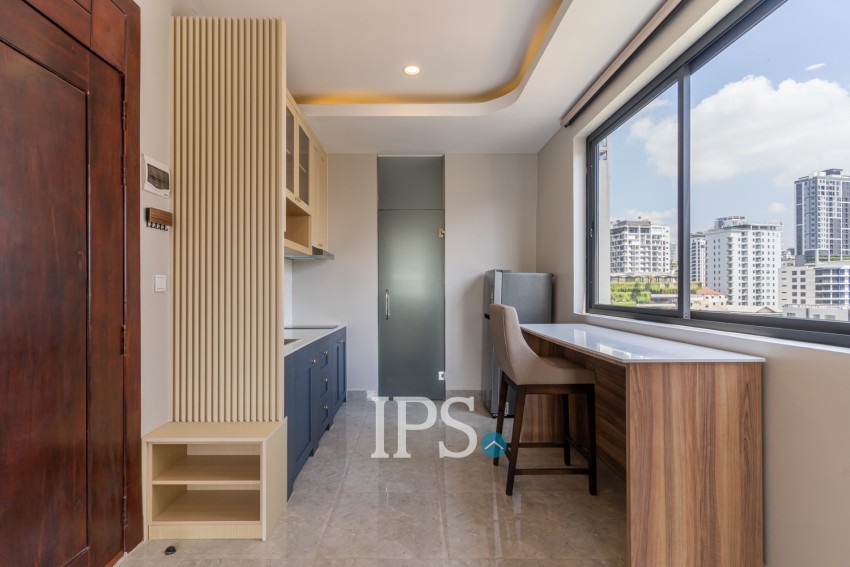 40 Sqm Studio Apartment For Rent - Tonle Bassac, Phnom Penh