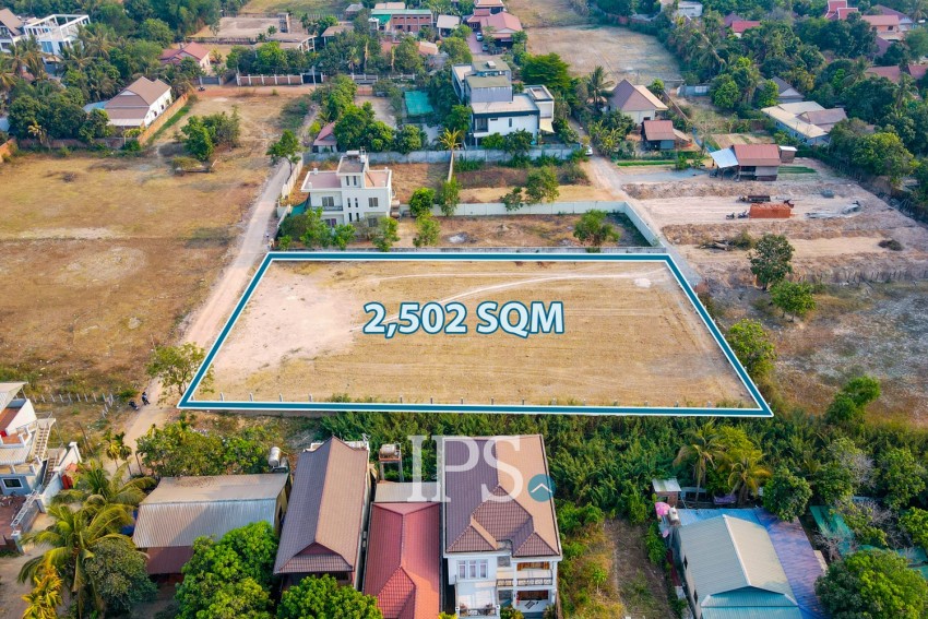 2,502 Sqm Land For Sale - Sala Kamreuk, Siem Reap Pending