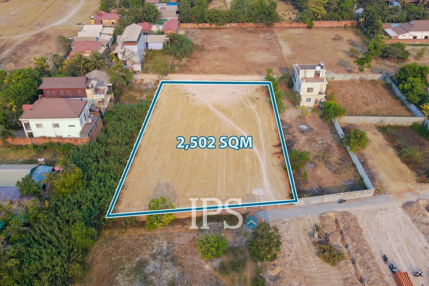 2,502 Sqm Land For Sale - Sala Kamreuk, Siem Reap