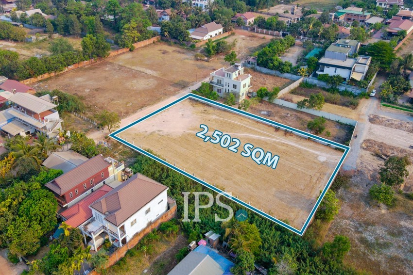 2,502 Sqm Land For Sale - Sala Kamreuk, Siem Reap Pending