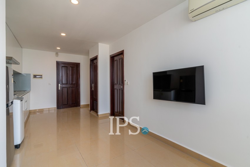 16th Floor 1 Bedroom Condo For Sale - Mekong View 6, Chroy Changvar, Phnom Penh