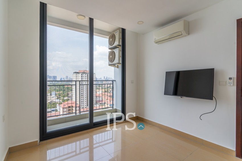 16th Floor 1 Bedroom Condo For Sale - Mekong View 6, Chroy Changvar, Phnom Penh