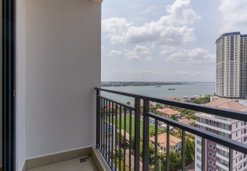 16th Floor 1 Bedroom Condo For Sale - Mekong View 6, Chroy Changvar, Phnom Penh thumbnail