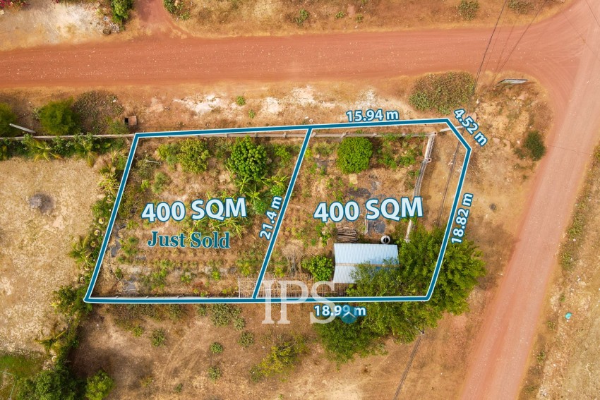 400 Sqm Residential Land For Sale - Svay Dangkum, Siem Reap