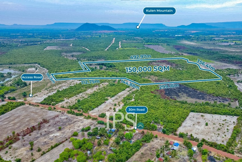 150,000 Sqm Land For Sale - Bantay Srei, Siem Reap
