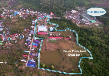 57,659 Sqm Land For Sale - Phnom Proek, Battambang province thumbnail