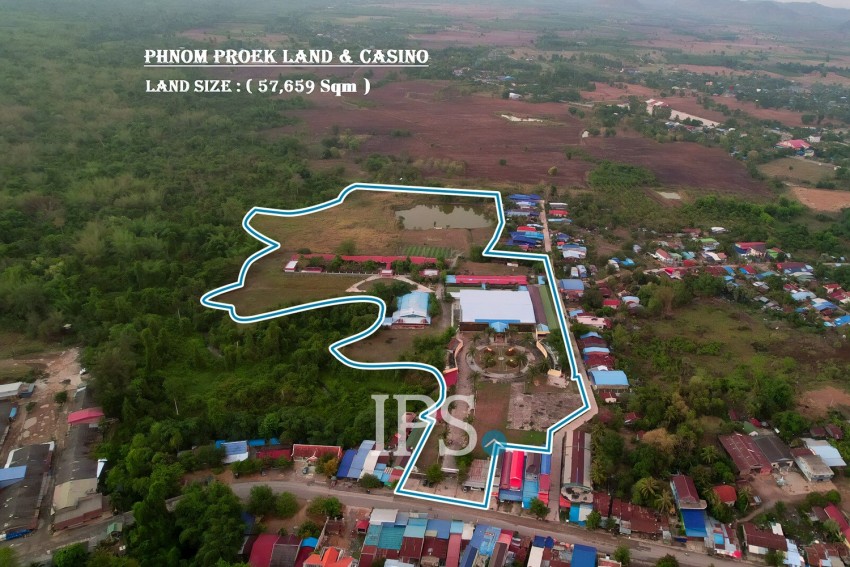 57,659 Sqm Land For Sale - Phnom Proek, Battambang province