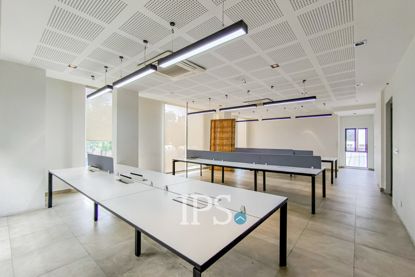 95 Sqm Level 2  Office Space For Rent - BKK1, Phnom Penh