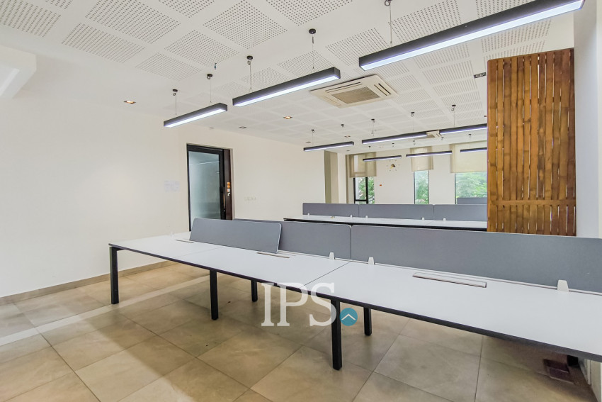 95 Sqm Level 2  Office Space For Rent - BKK1, Phnom Penh