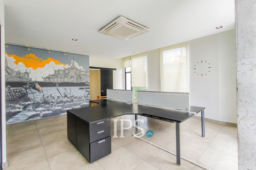 95 Sqm Level 3 Office Space For Rent - BKK1, Phnom Penh