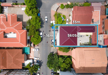 560 Sqm Land With Building For Sale - BKK1, Phnom Penh thumbnail