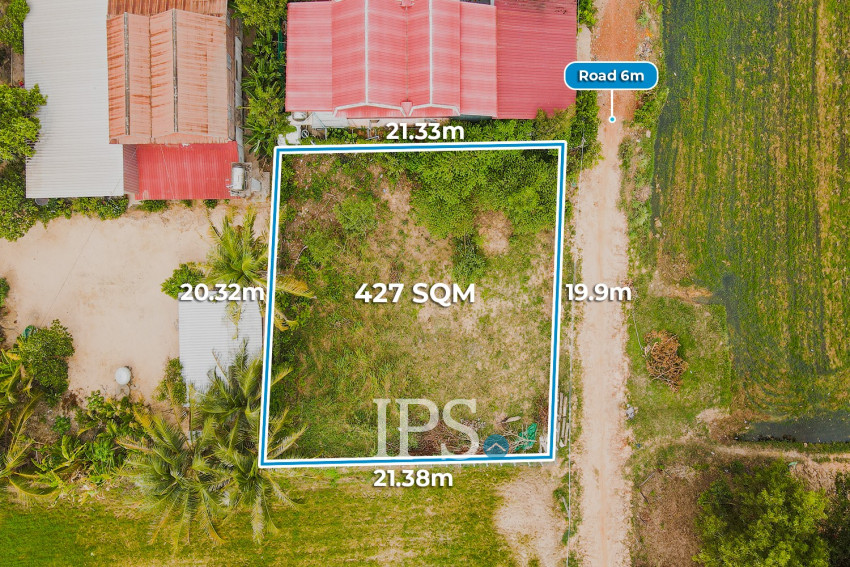 427 Sqm Land For Sale - Svay Dangkum, Siem Reap