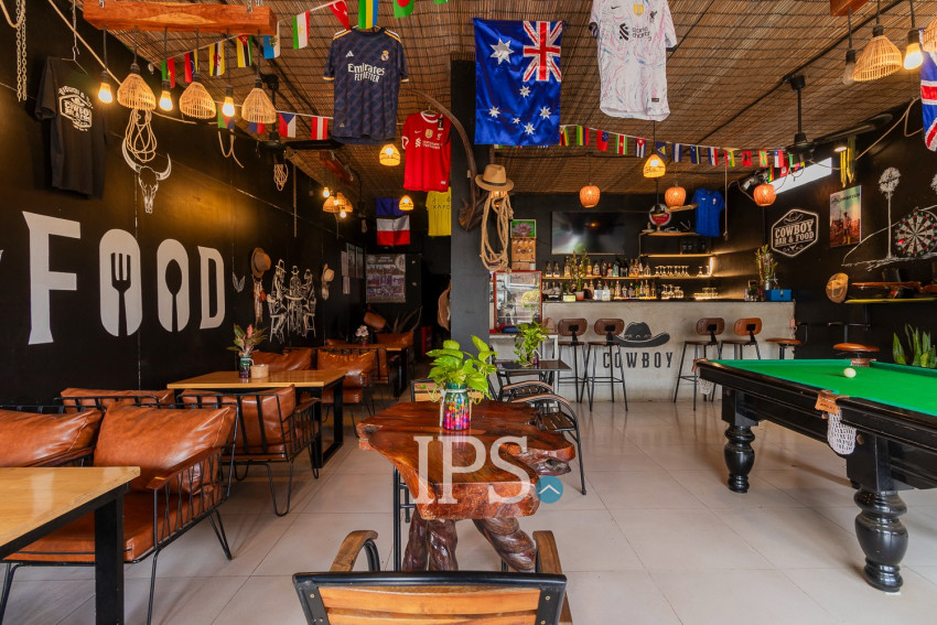 Restaurant and Bar Business For Sale - Svay Dangkum, Siem Reap