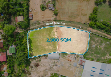 2,980 Sqm Residential Land For Sale - Sambour, Siem Reap thumbnail