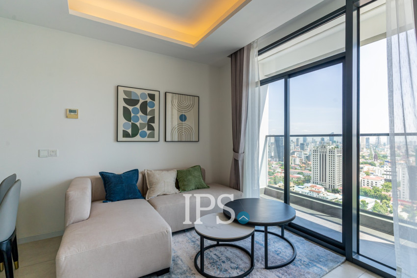 2 Bedroom Condo For Rent - The Penthouse, Tonle Bassac, Phnom Penh