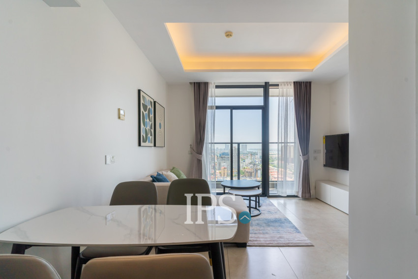 2 Bedroom Condo For Rent - The Penthouse, Tonle Bassac, Phnom Penh