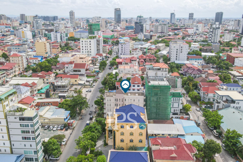 5 Storey Commercial Building For Rent - Boeung Kak 1, Phnom Penh