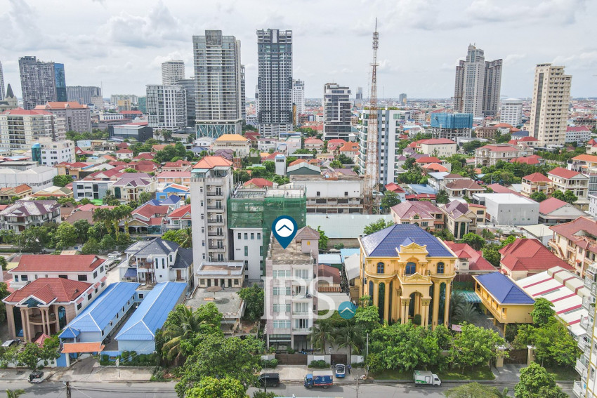 5 Storey Commercial Building For Rent - Boeung Kak 1, Phnom Penh