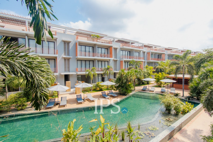 2 Bedroom 1st floor Condo  For Sale - Angkor Grace Residence  Wellness Resort, Siem Reap