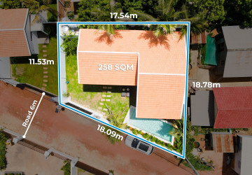 Brand New 3 Bedroom Villa For Sale - Svay Dangkum, Siem Reap thumbnail