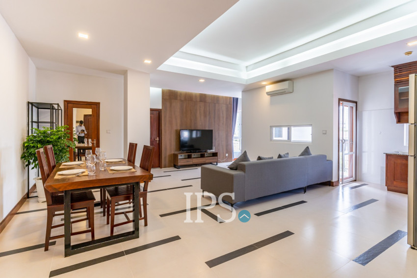 2 Bedroom Serviced Apartment For Rent, BKK 1, Phnom Penh