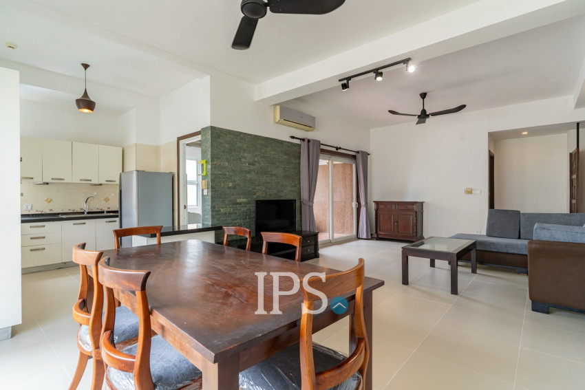 2 Bedroom Serviced Apartment For Rent - Tonle Bassac, Phnom Penh