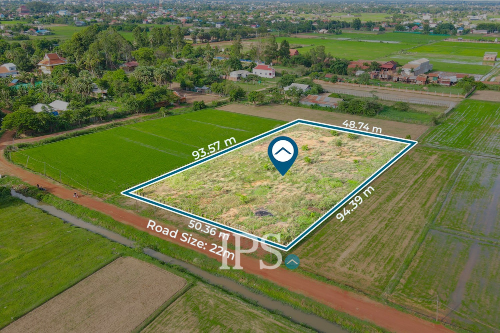 4,657 Sqm Residential Land For Sale - Chreav, Siem Reap - Image 2