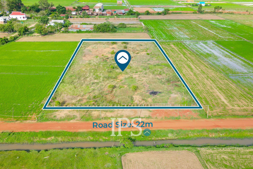 4,657 Sqm Residential Land For Sale - Chreav, Siem Reap