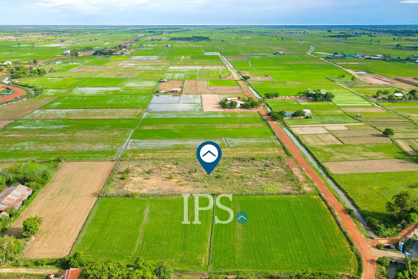 4,657 Sqm Residential Land For Sale - Chreav, Siem Reap