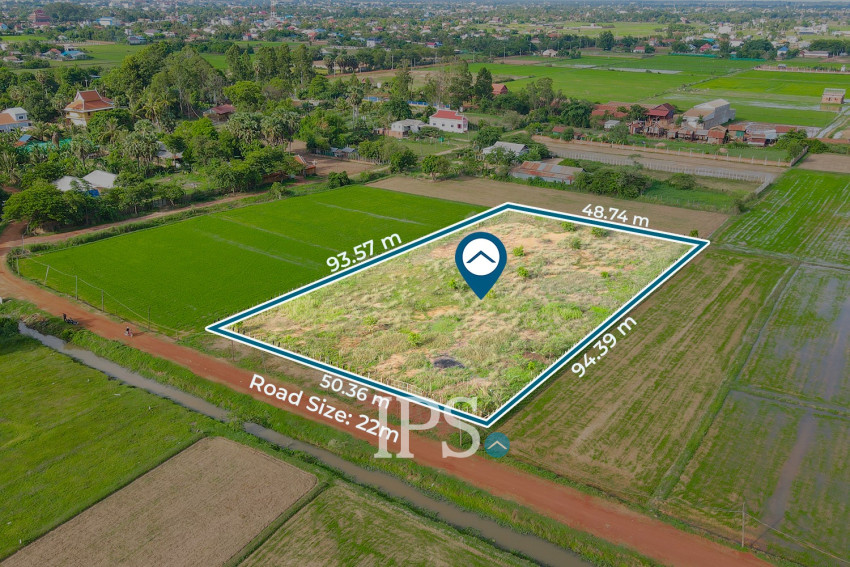 4,657 Sqm Residential Land For Sale - Chreav, Siem Reap