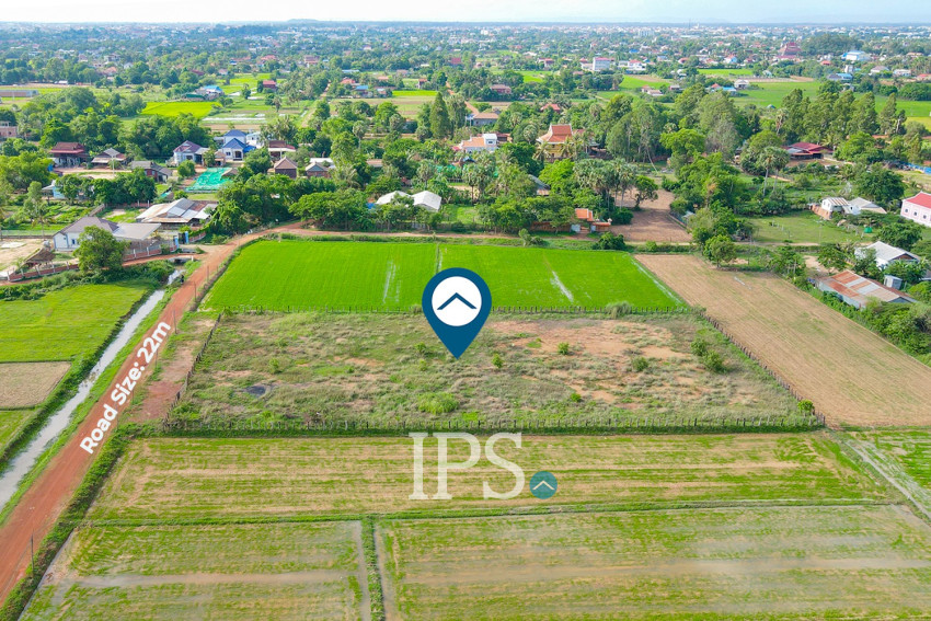 4,657 Sqm Residential Land For Sale - Chreav, Siem Reap