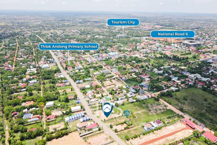 3,000 Sqm Land For Sale - Slor Kram, Siem Reap