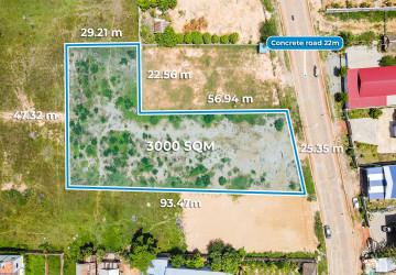 3,000 Sqm Land For Sale - Slor Kram, Siem Reap thumbnail