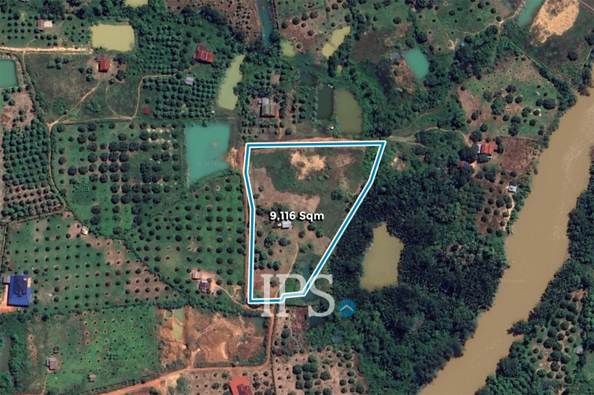 9,116 Sqm Land For Sale - Mak Prang, Tuek Chhu, Kampot Province