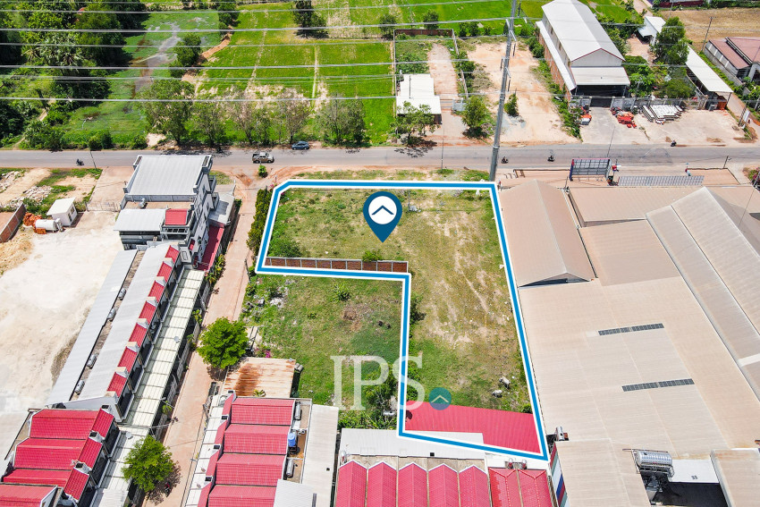 1,647 Sqm Land For Rent - Kandaek, Prasat Bakong, Siem Reap