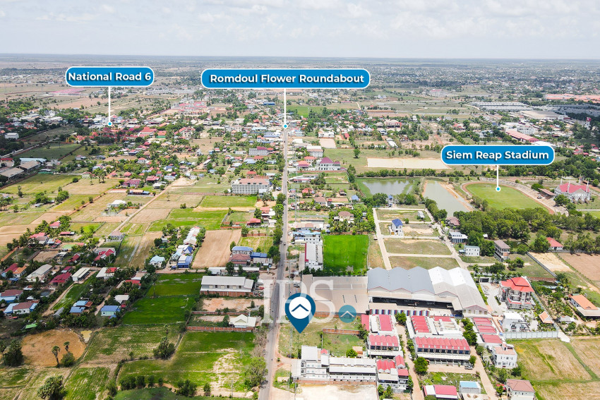 1,647 Sqm Land For Rent - Kandaek, Prasat Bakong, Siem Reap