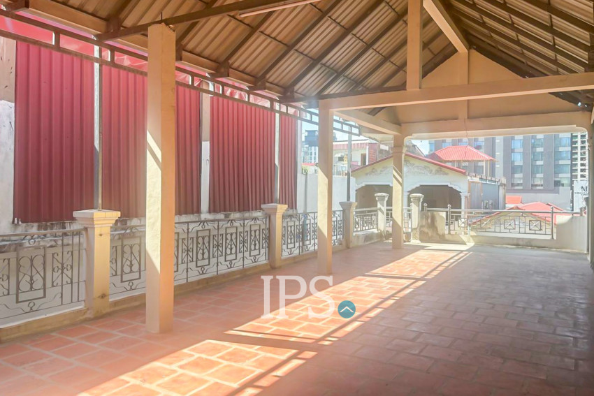 3 Storey Shophouse For Rent - Beoung Raing, Phnom Penh