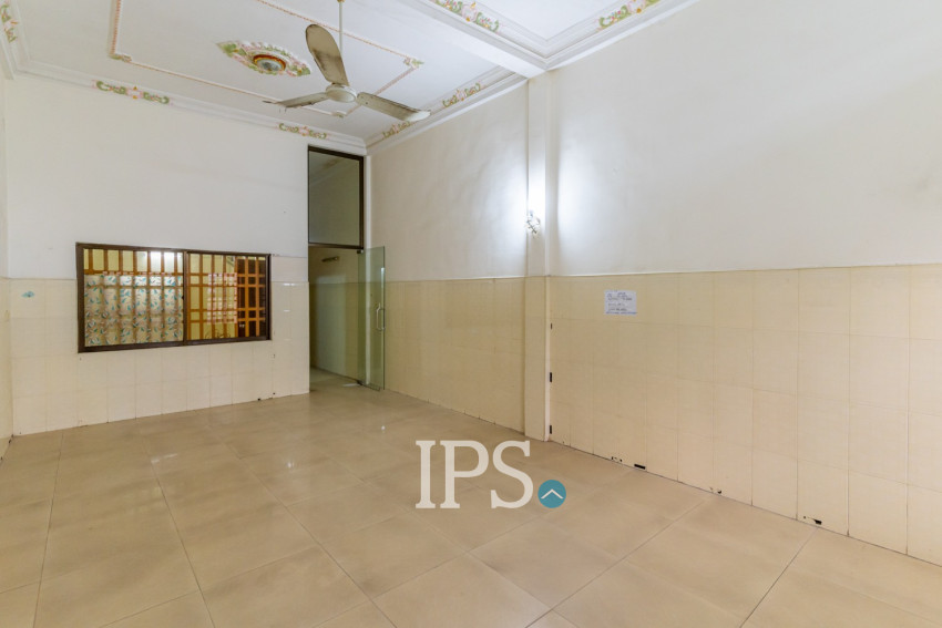 3 Storey Shophouse For Rent - Beoung Raing, Phnom Penh