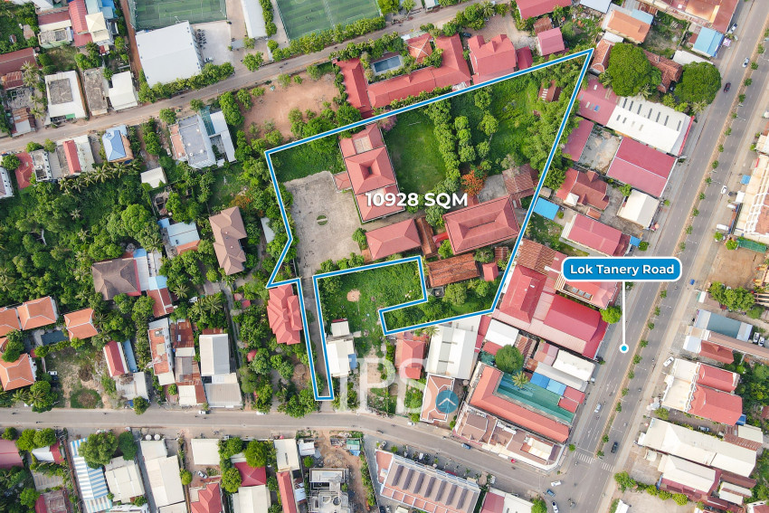 10,928 Sqm Land And Building For Sale - Sala Kamreuk, Siem Reap