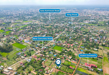 824 Sqm Land For Sale - Chreav, Siem Reap thumbnail