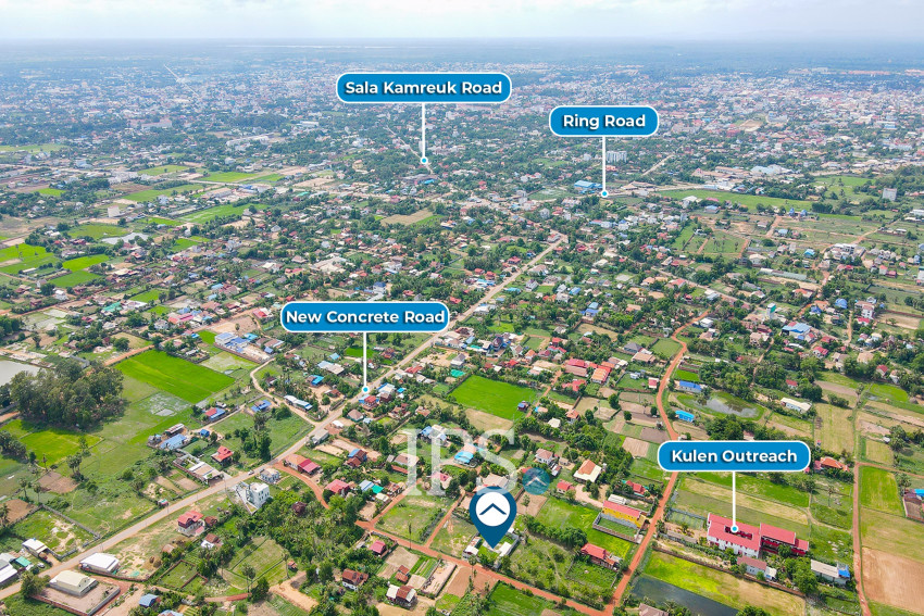 824 Sqm Land For Sale - Chreav, Siem Reap