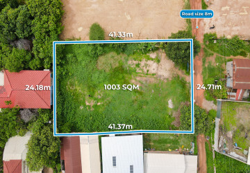 1,003 Sqm Land For Sale - Slor Kram, Siem Reap thumbnail