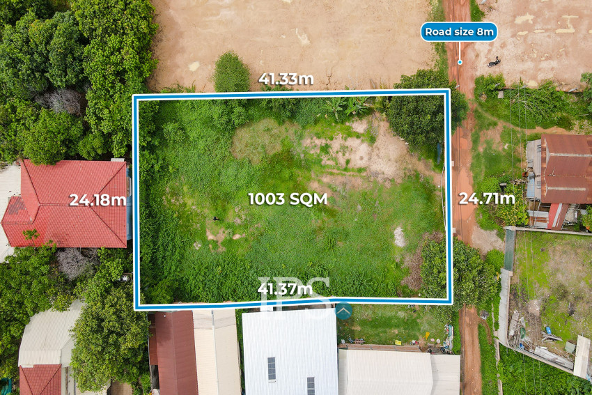 1,003 Sqm Land For Sale - Slor Kram, Siem Reap