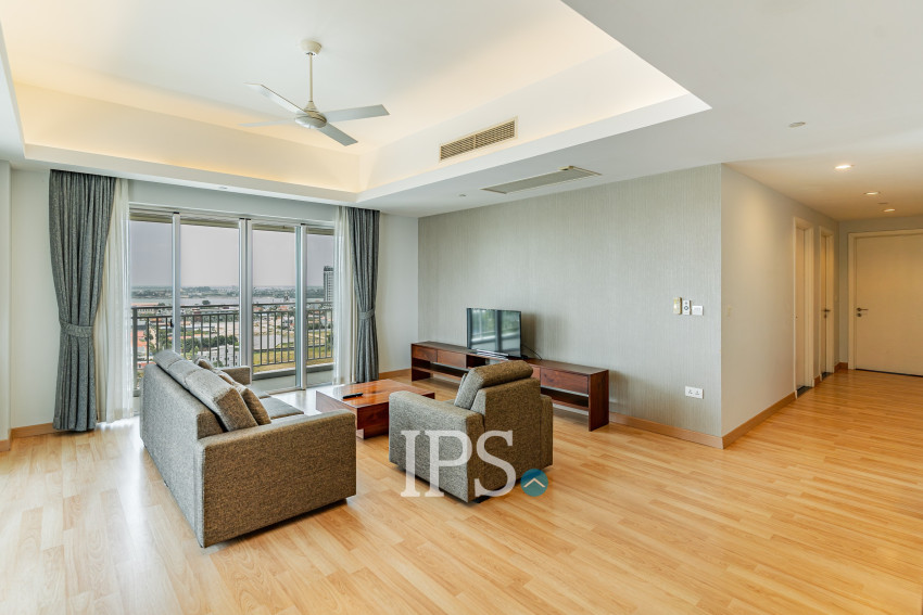 3 Bedroom Serviced Apartment For Rent - Chroy Changvar, Phnom Penh